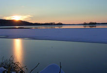 Sonnenuntergang Dieksee