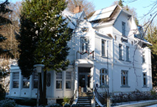 Hotel Villa im Steinbusch im Winter