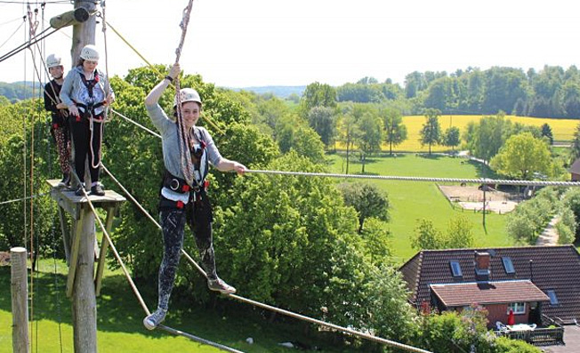 Motiv: Hochseilgarten - Aktiv - Ausflugsziele